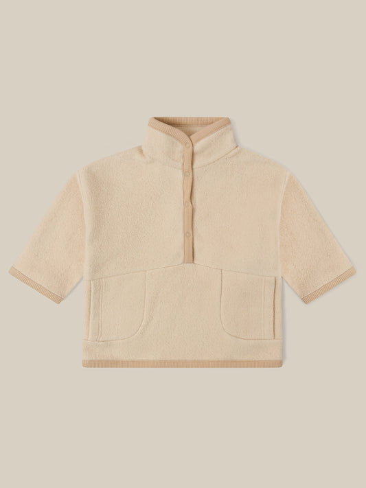 Warm Sand Fleece Sweater