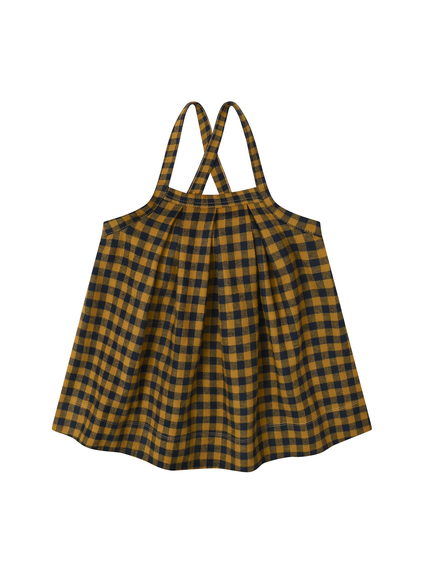 【LAST TWO】Blueberry Gingham Tribe Skirt