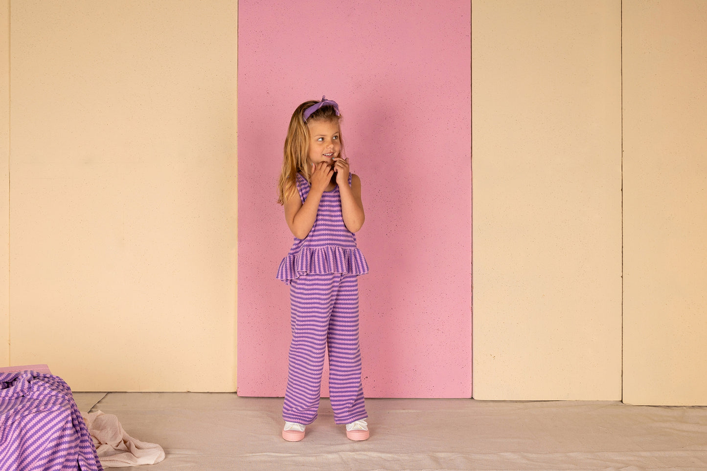 Wide Pants Purple