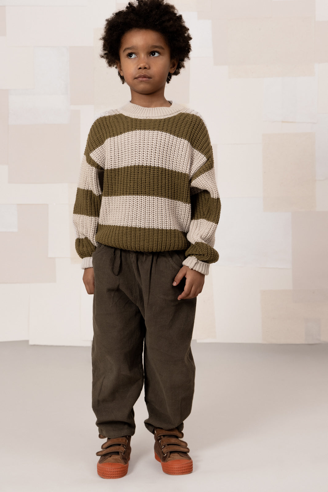 PULL MARCELO GRIS CLAIR OLIVE