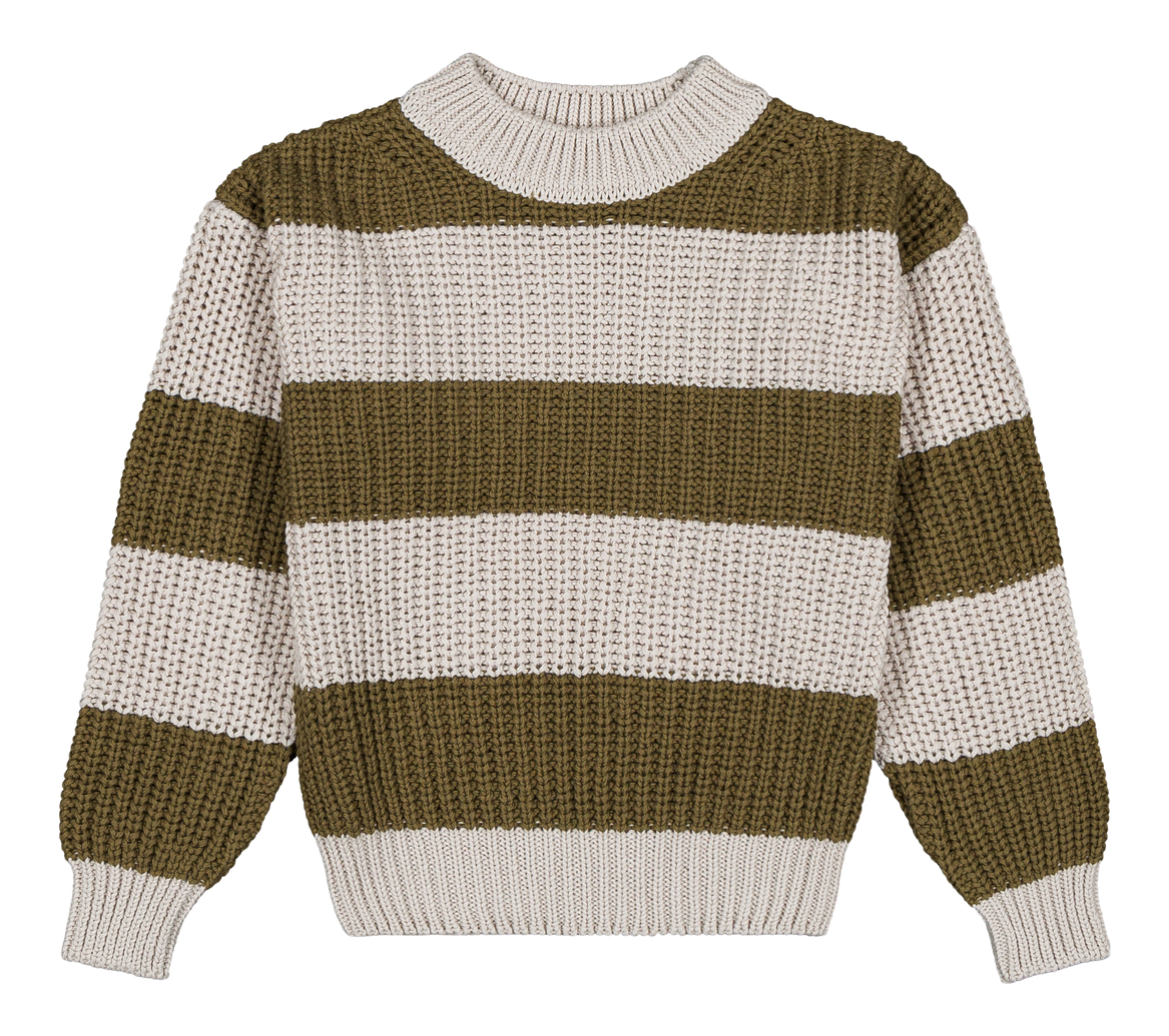 PULL MARCELO GRIS CLAIR OLIVE