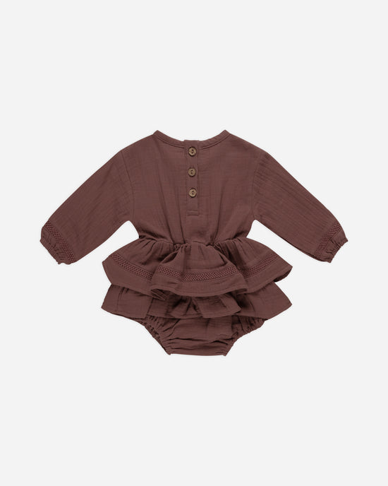 Rosie Romper || Plum