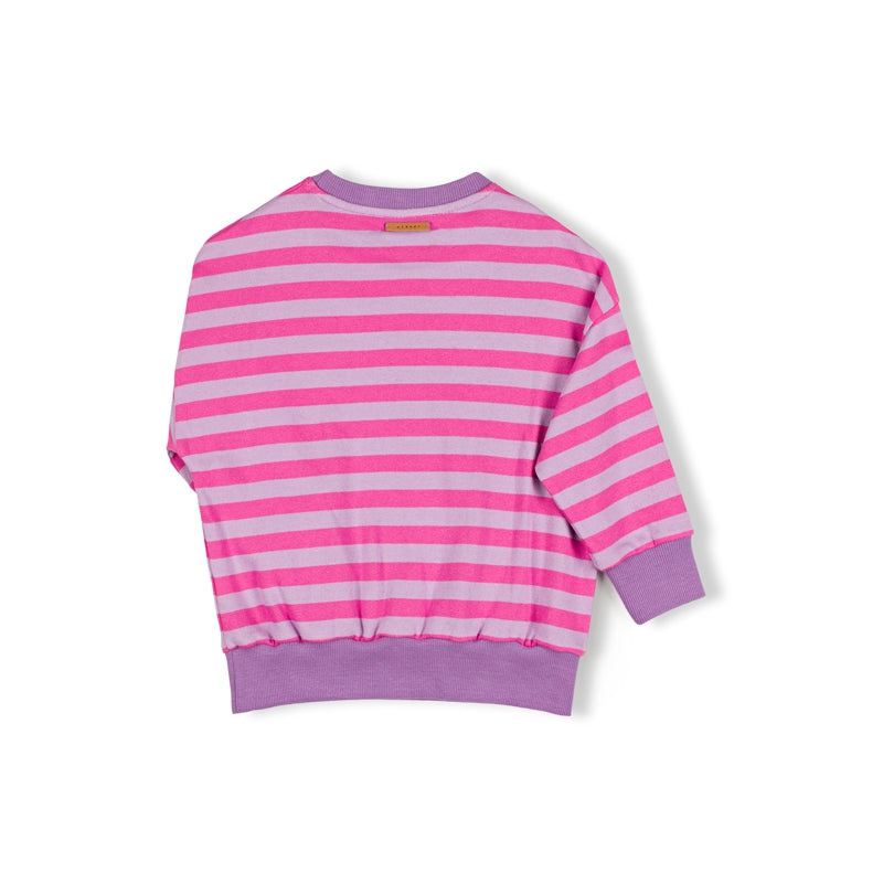 Rel Sweater / Pinky Stripe
