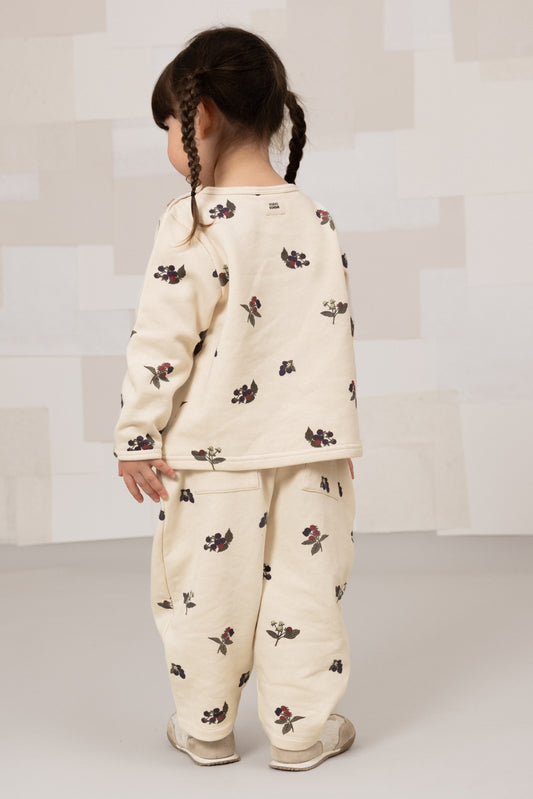 SWEAT NOÉ ÉCRU MÛRES