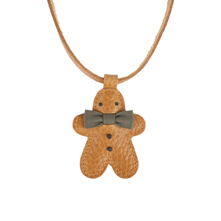 Taaro Necklace | Gingerbread | Toast Grain Leather