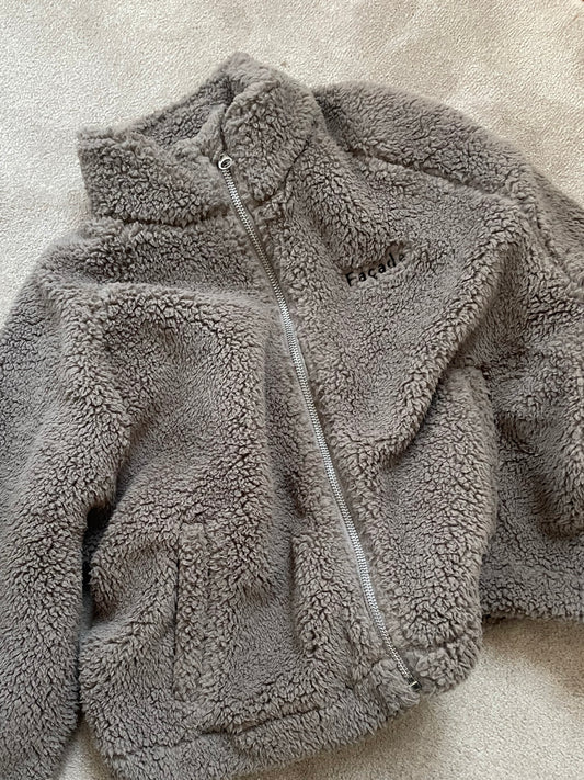 【LAST TWO】Teddy Zip Sweater