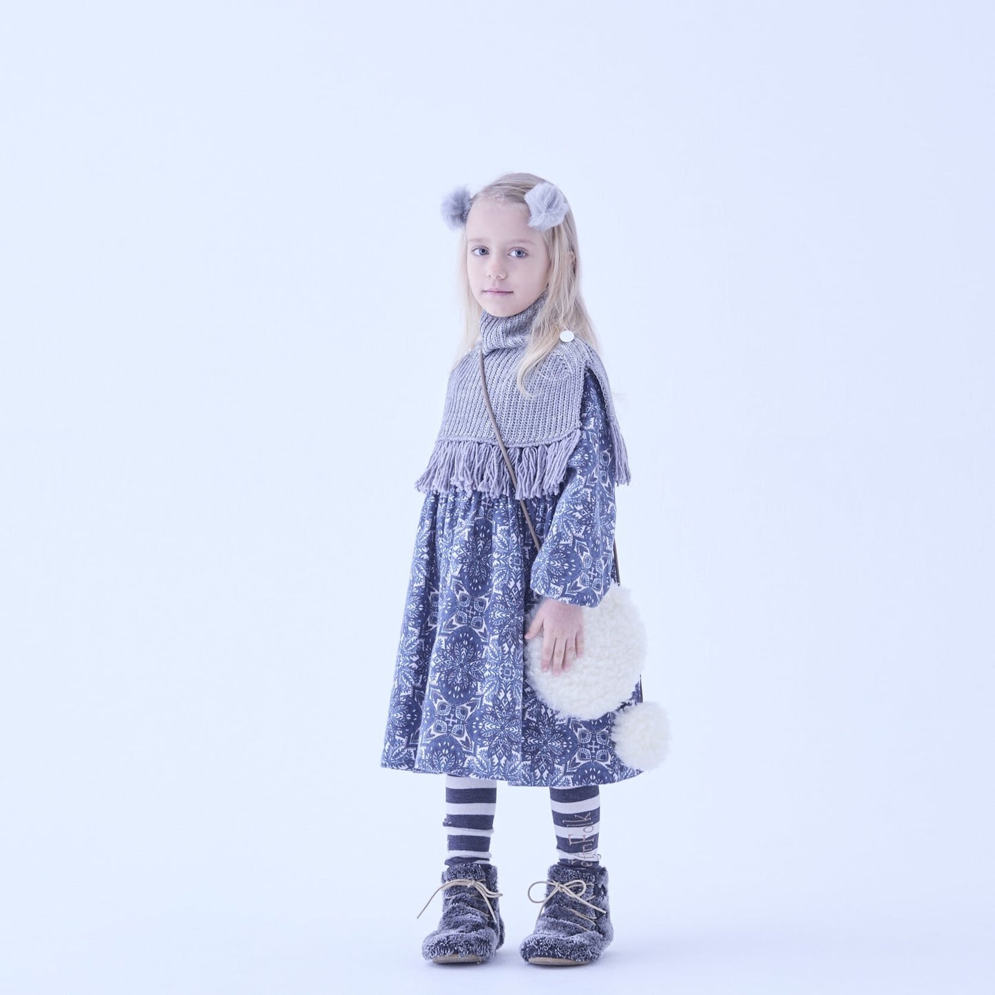 Rib knit Knights cape Ⅱ