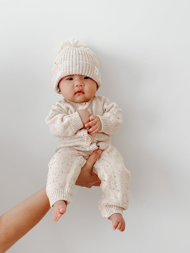 ZIGGY LOU - BEANIE | OATMEAL FLECK