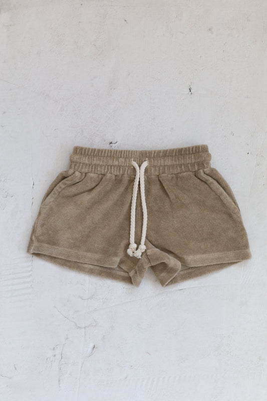 Pocket shorts / Warm beige
