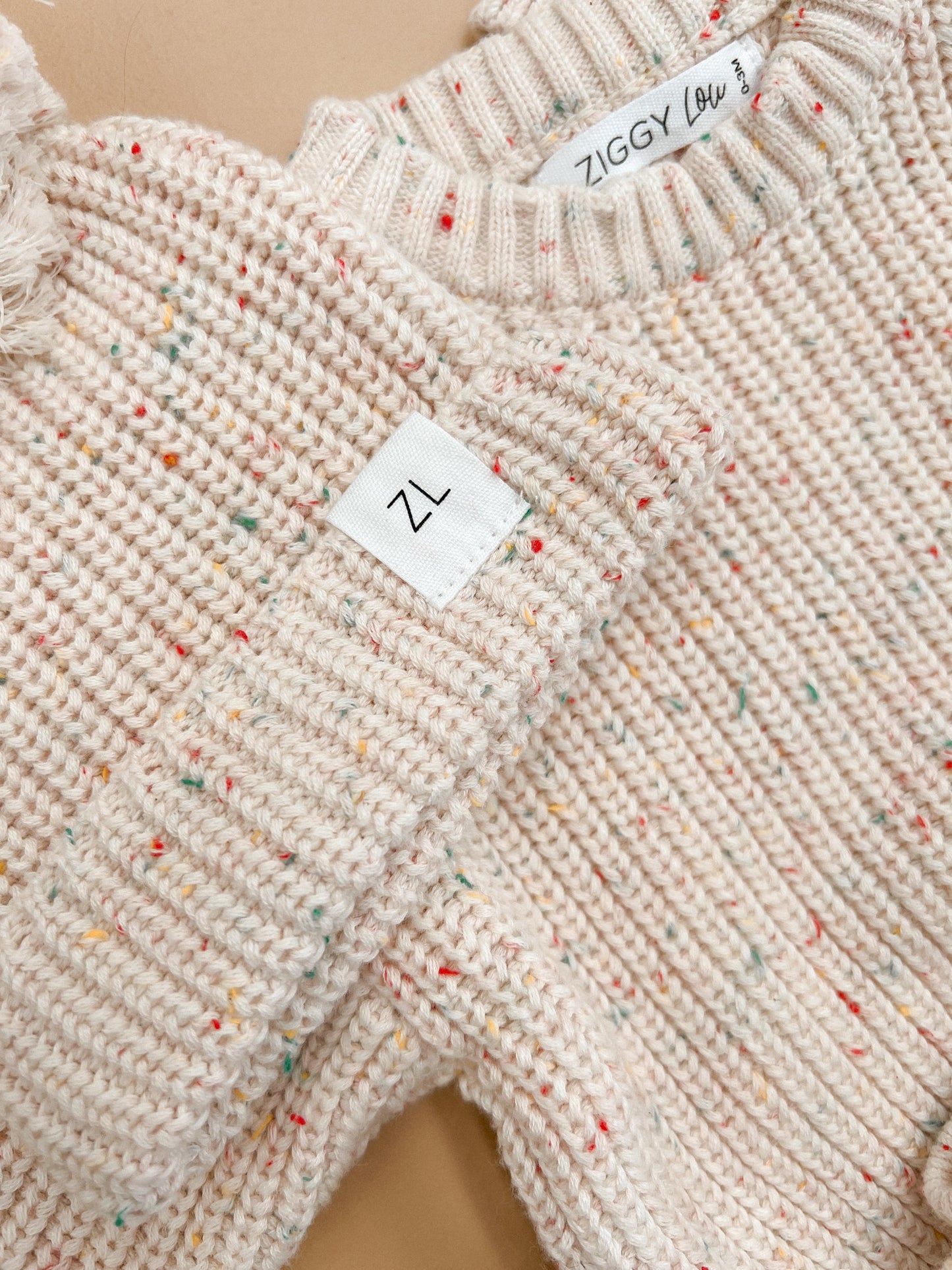 【LAST ONE】JUMPER | OATMEAL FLECK