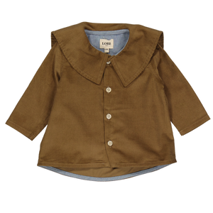 Shirt LORETTE - Velours brun