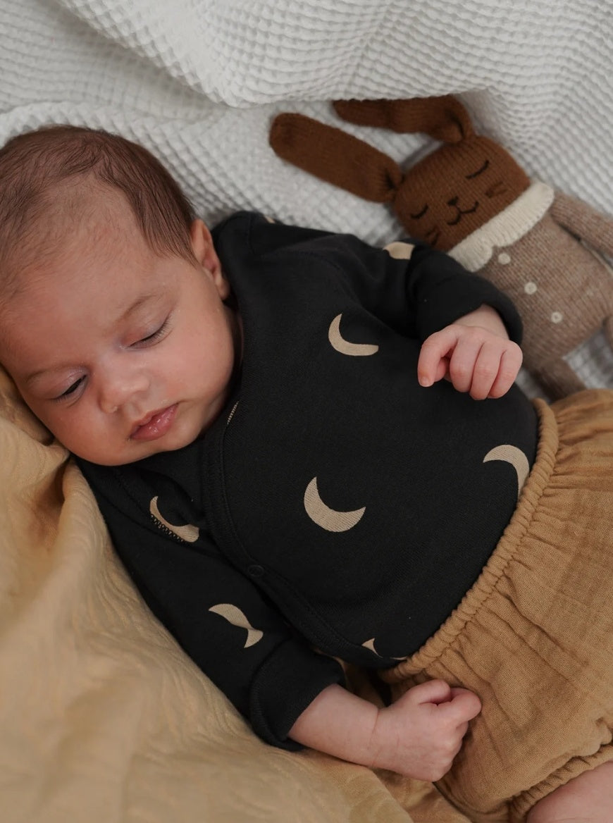 Charcoal Midnight Wrap Bodysuit