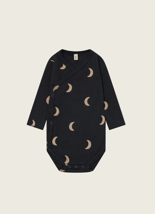 Charcoal Midnight Wrap Bodysuit