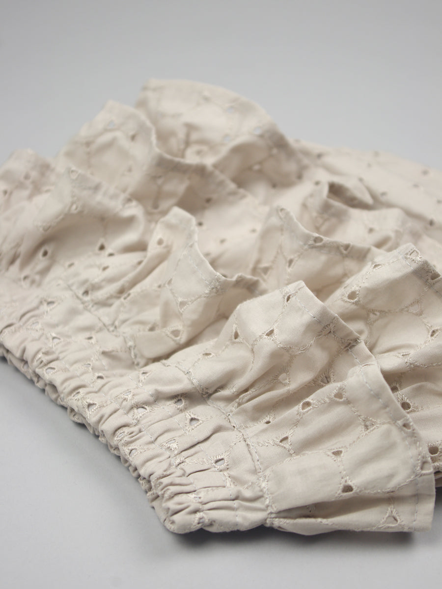 mimipoupons Circle Lace Frill Pants Engels Zimmer