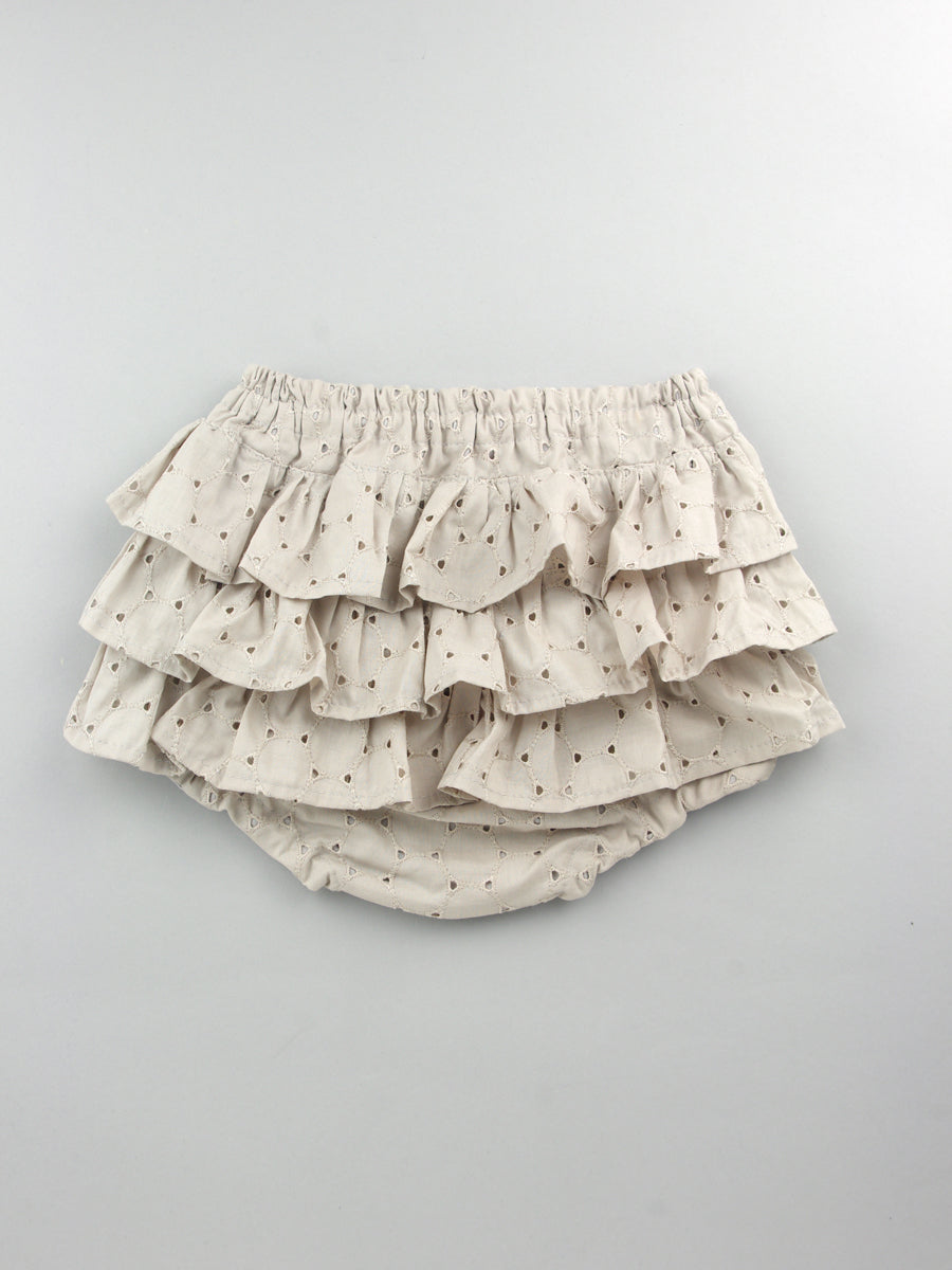 mimipoupons - Circle Lace Frill Pants