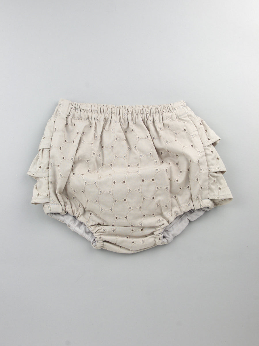 mimipoupons Circle Lace Frill Pants Engels Zimmer