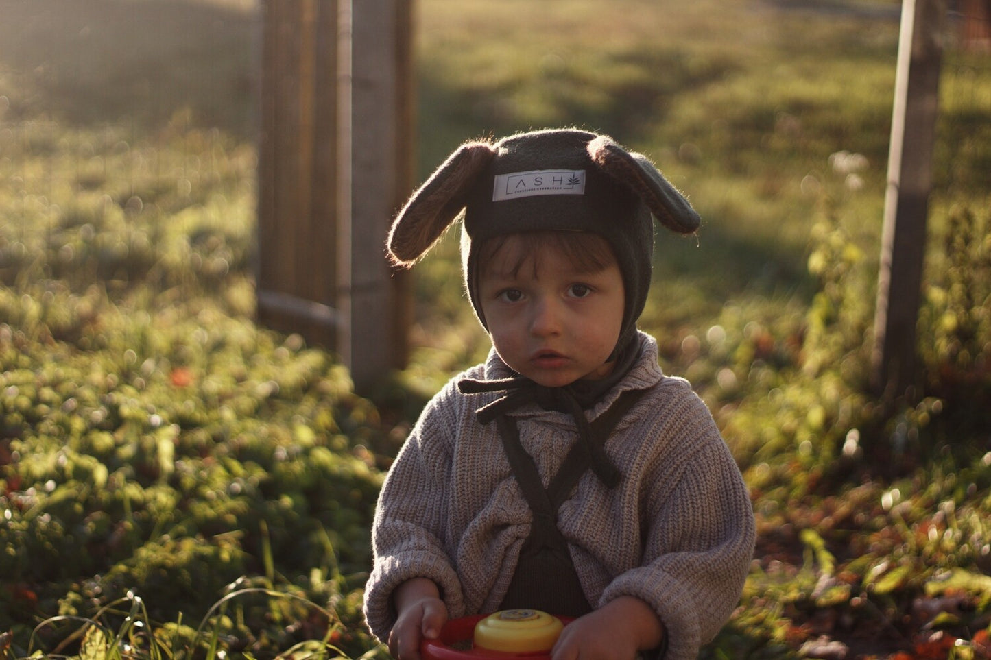 【LAST TWO】FOREST MOUSE WOOL BONNET