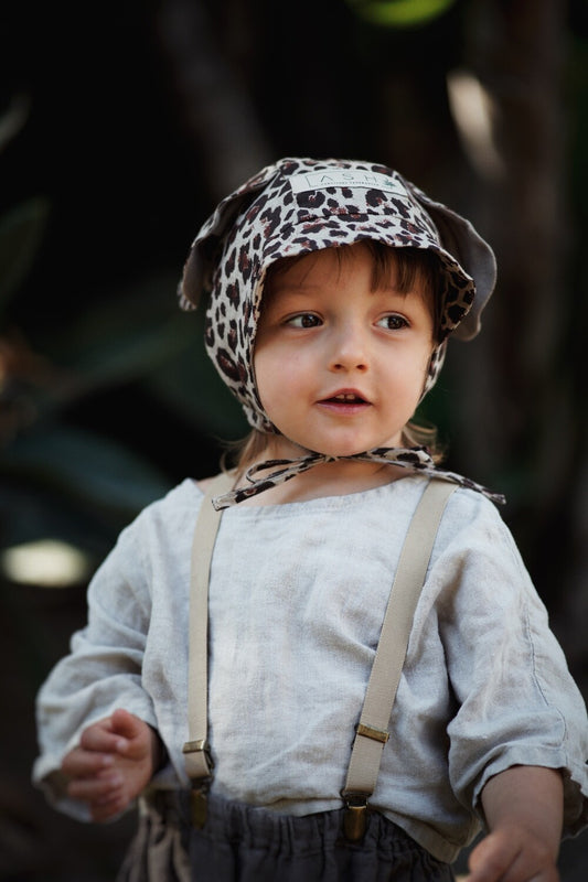 LEOPARD BONNET