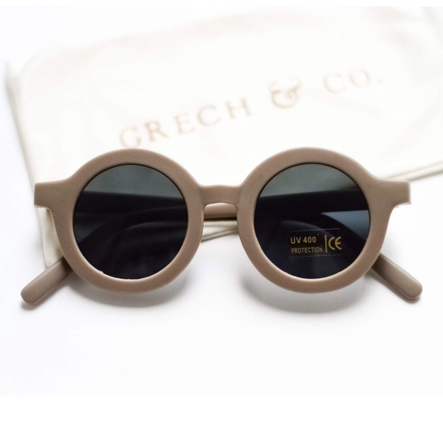 Grech & Co. Sustainable Kids Sunglass（stone） - Engels Zimmer