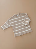 ZIGGY LOU - PULLOVER | BISCUIT STRIPES RIBBED