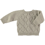 li & me - ARIAN/Openwork knit sweater