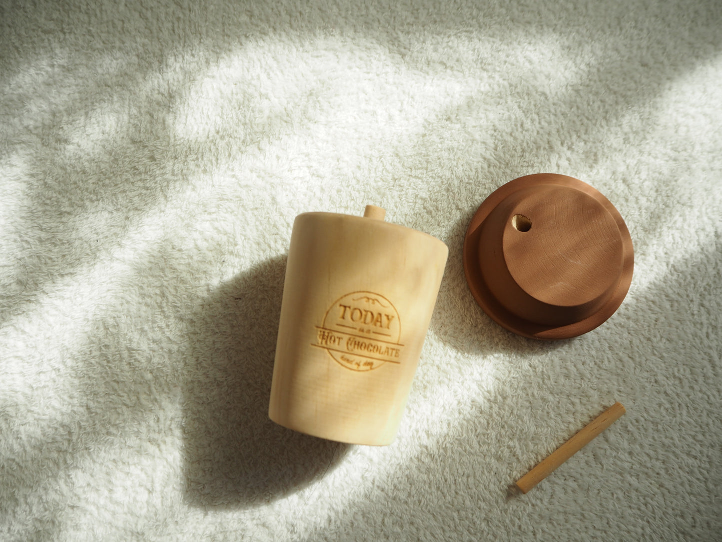 Wooden Coffee Tumbler