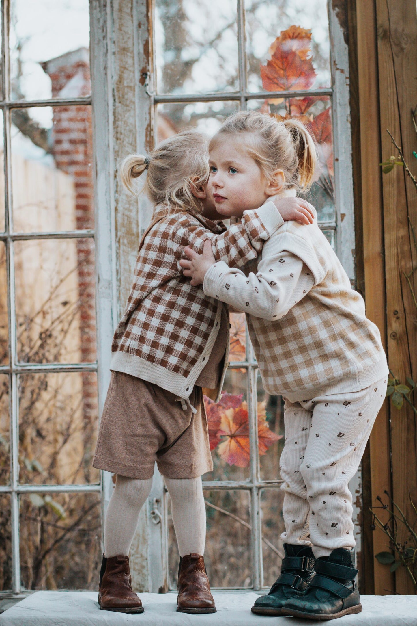 MONSIEUR MINI - Mini Chocolate Aop Simple Leggings