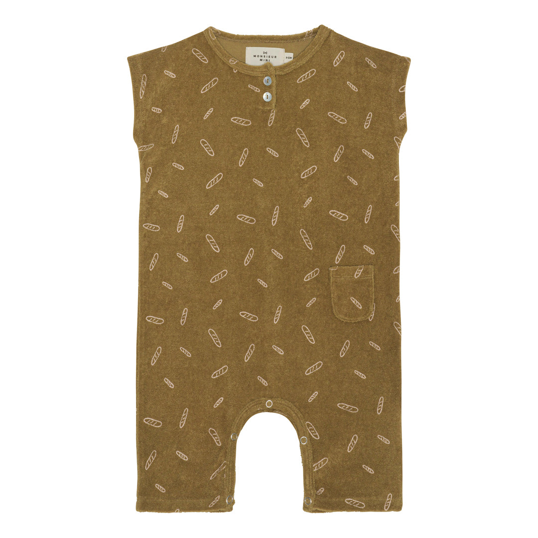 MONSIEUR MINI - Onesie Suit Baggy Terry Baguette