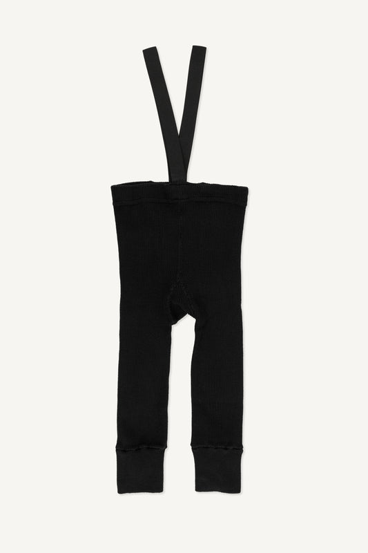 mile - black leggings with braces