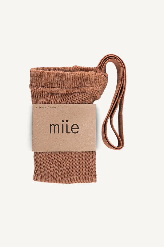 mile - cinnamon tights with braces