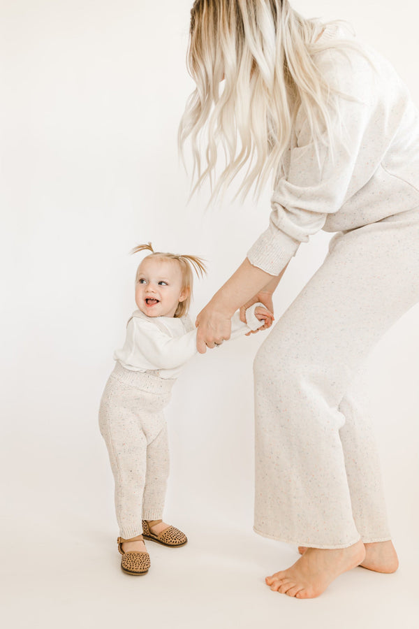 Oat Children - Sprinkle Knit Suspenders