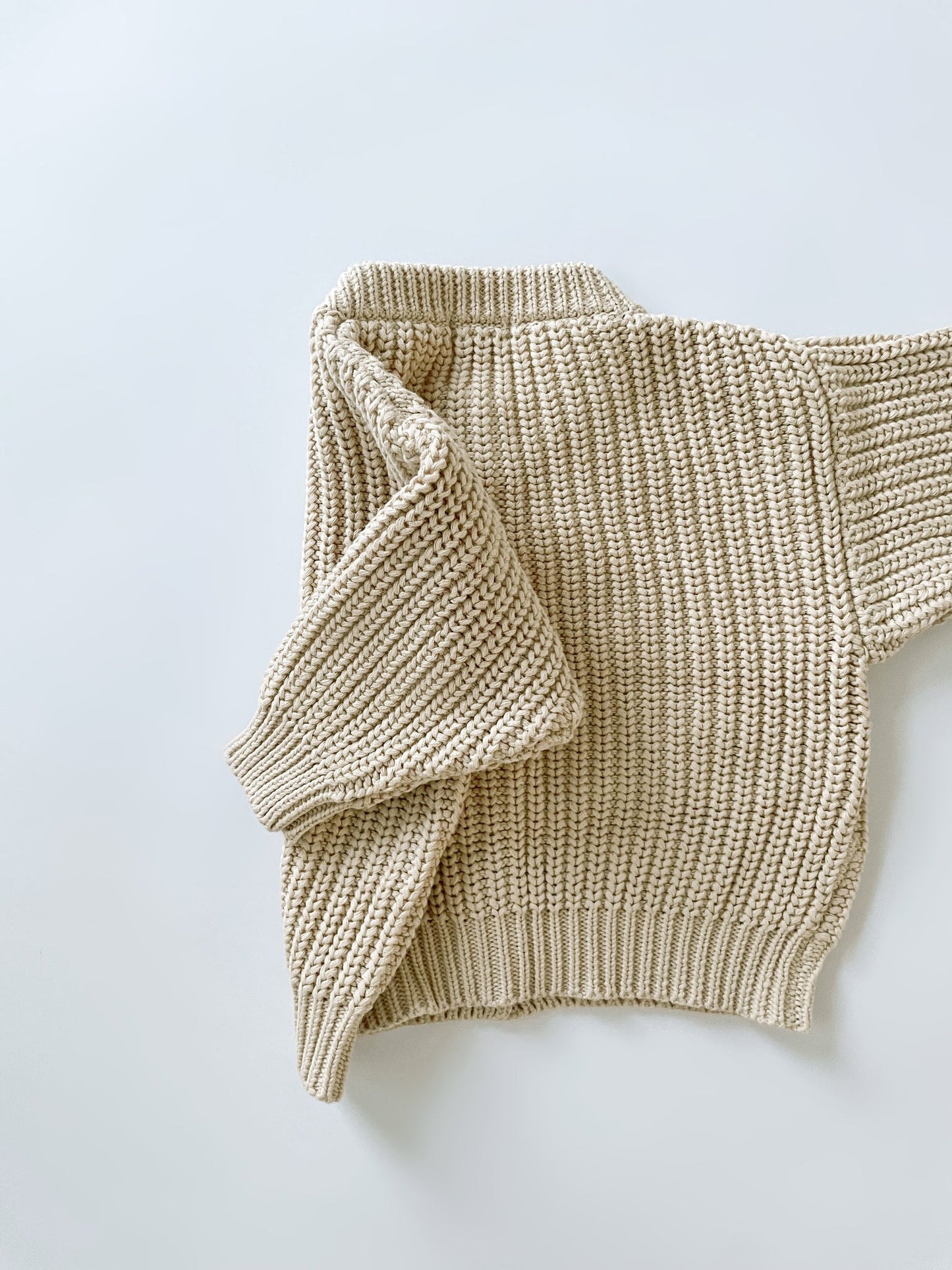 Oat Children - ‘ Carmel ‘ Chunky Cardigan