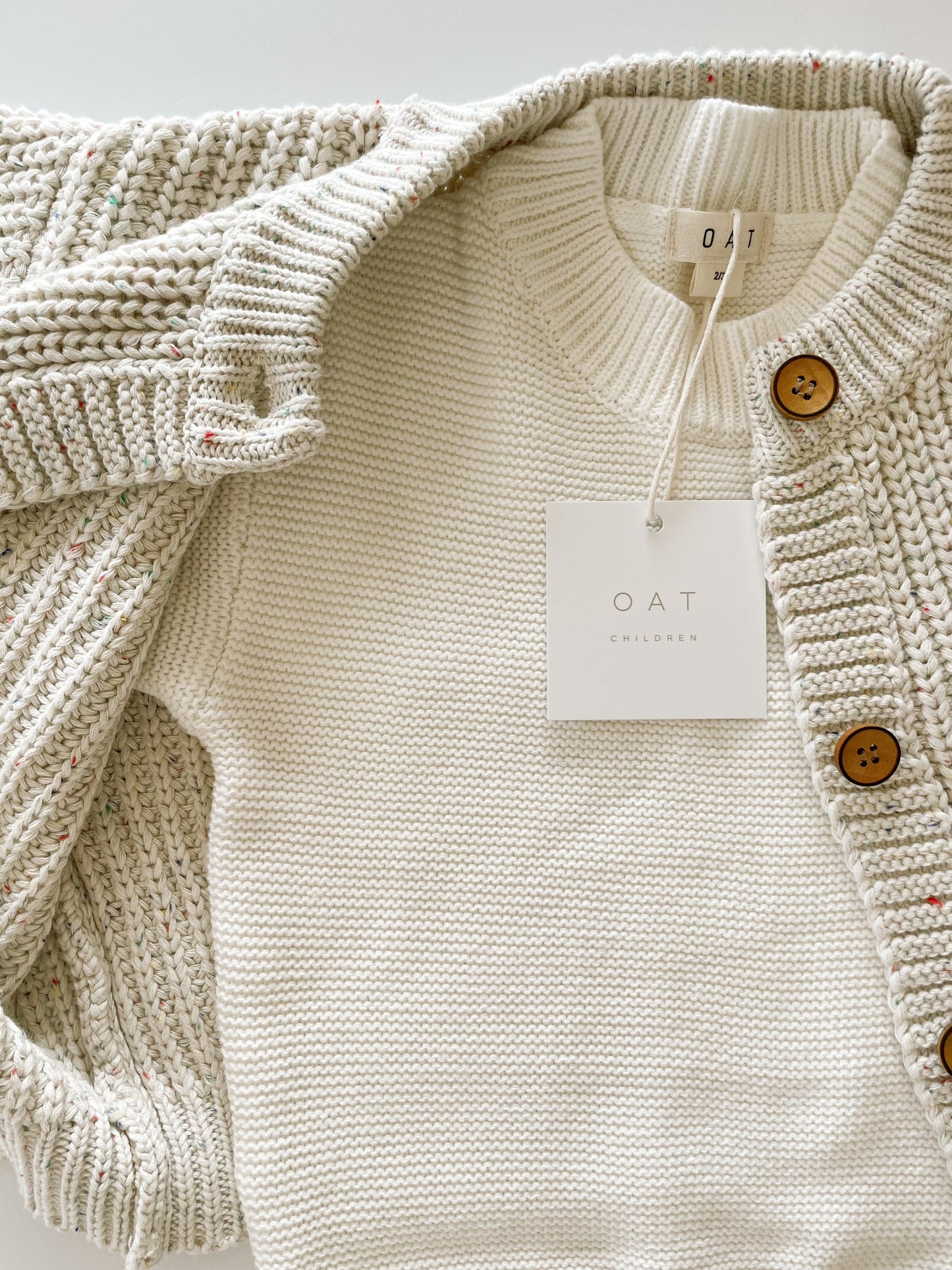 Oat Children - ‘ Sprinkle ‘ Chunky Cardigan
