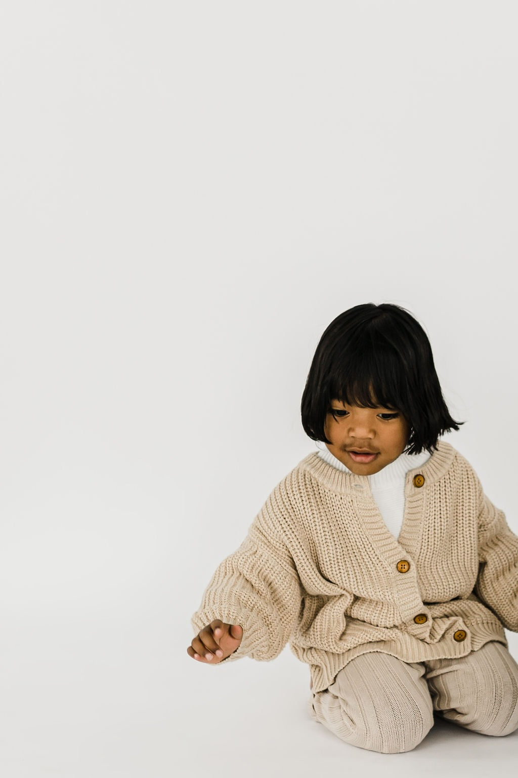 Oat Children - ‘ Carmel ‘ Chunky Cardigan