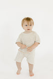 Oat Children - Sprinkle Ribbed Knit Tee Playsuit