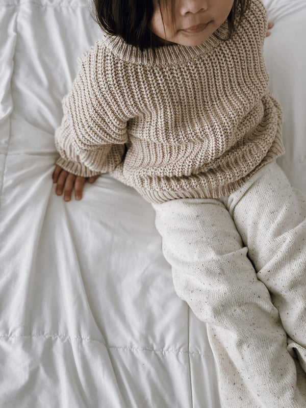 Oat Children - ‘Oat Fleck’ Chunky Sweater