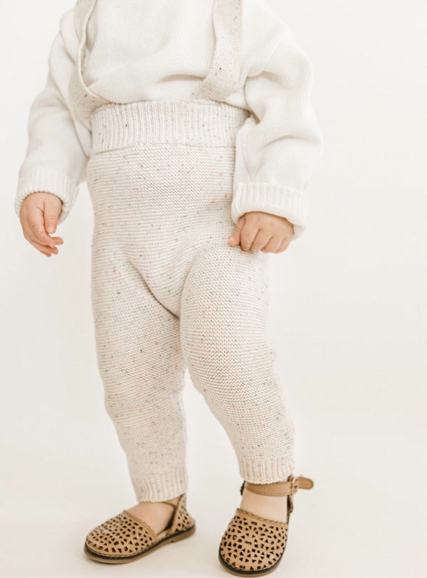 Oat Children - Sprinkle Knit Suspenders