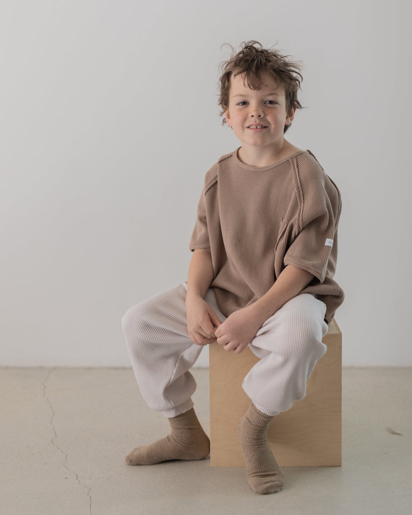 LAST ONE】KINDLY - slouch waffle top – Engels Zimmer