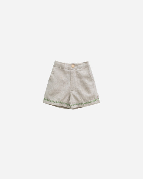 PALO EMBROIDERY SHORT