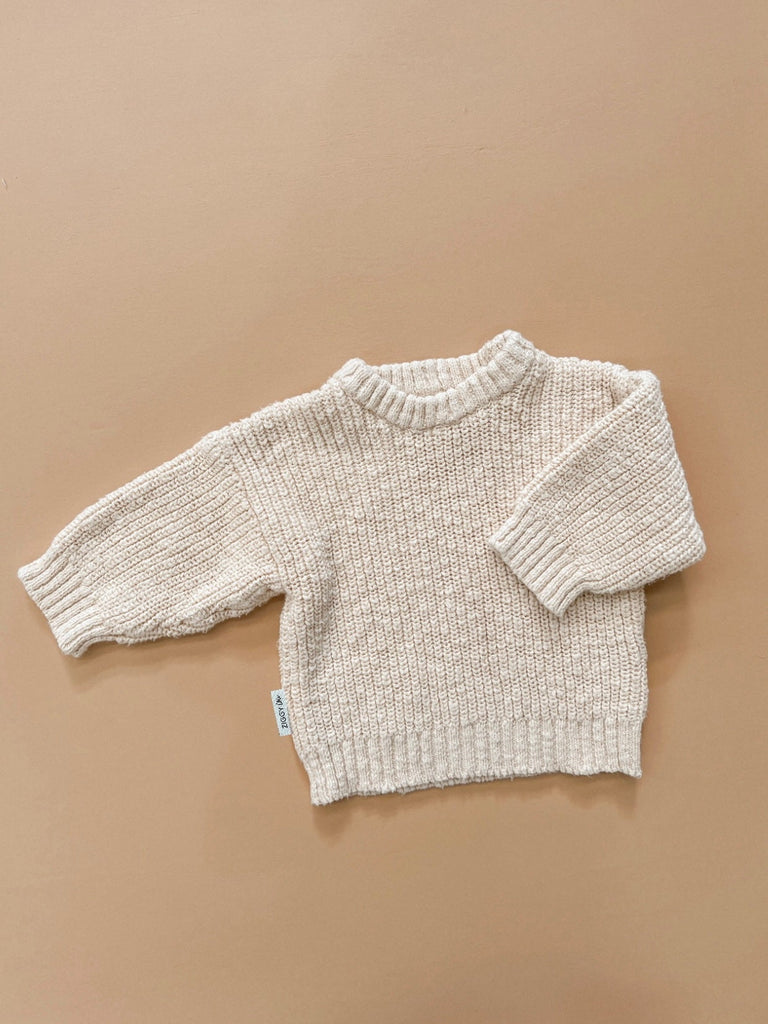 ZIGGY LOU - JUMPER | TEXTURED CHUNKY | HONEY